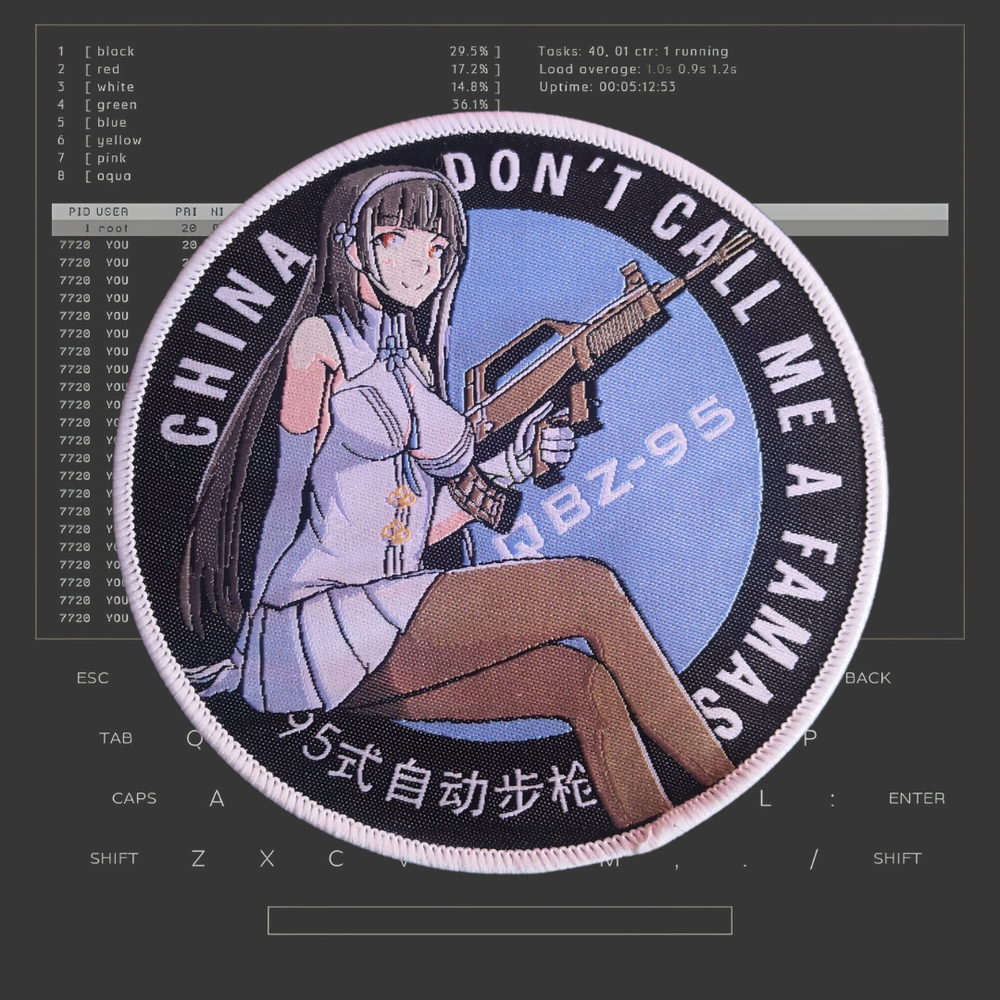 コラライン　さま　専用ページ Girls Frontline (GFL) Type 95, Not a FAMAS Morale Patch. — FEI Corp
